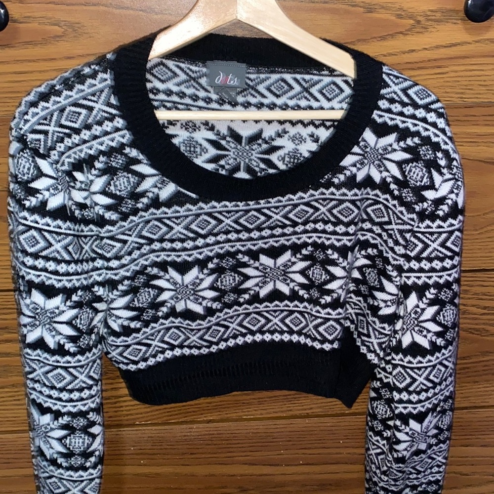 Warm Pattern Sweater